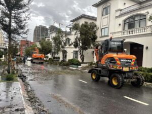 dịch vụ khắc phục sự cố môi trường của máy xúc hạ long